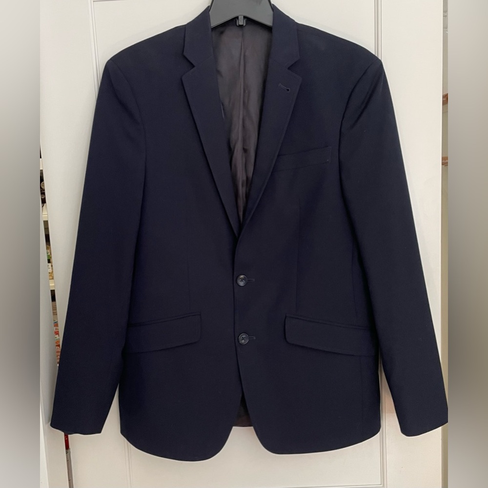 Men’s Murano Navy Slim Cut Blazer Sport Coat Size M $175